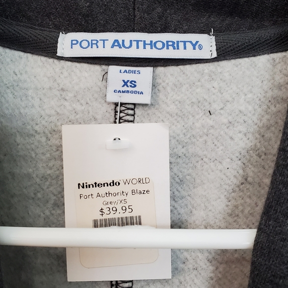 Nintendo Branded Port Authority Sweater Blazer - Picture 5 of 6